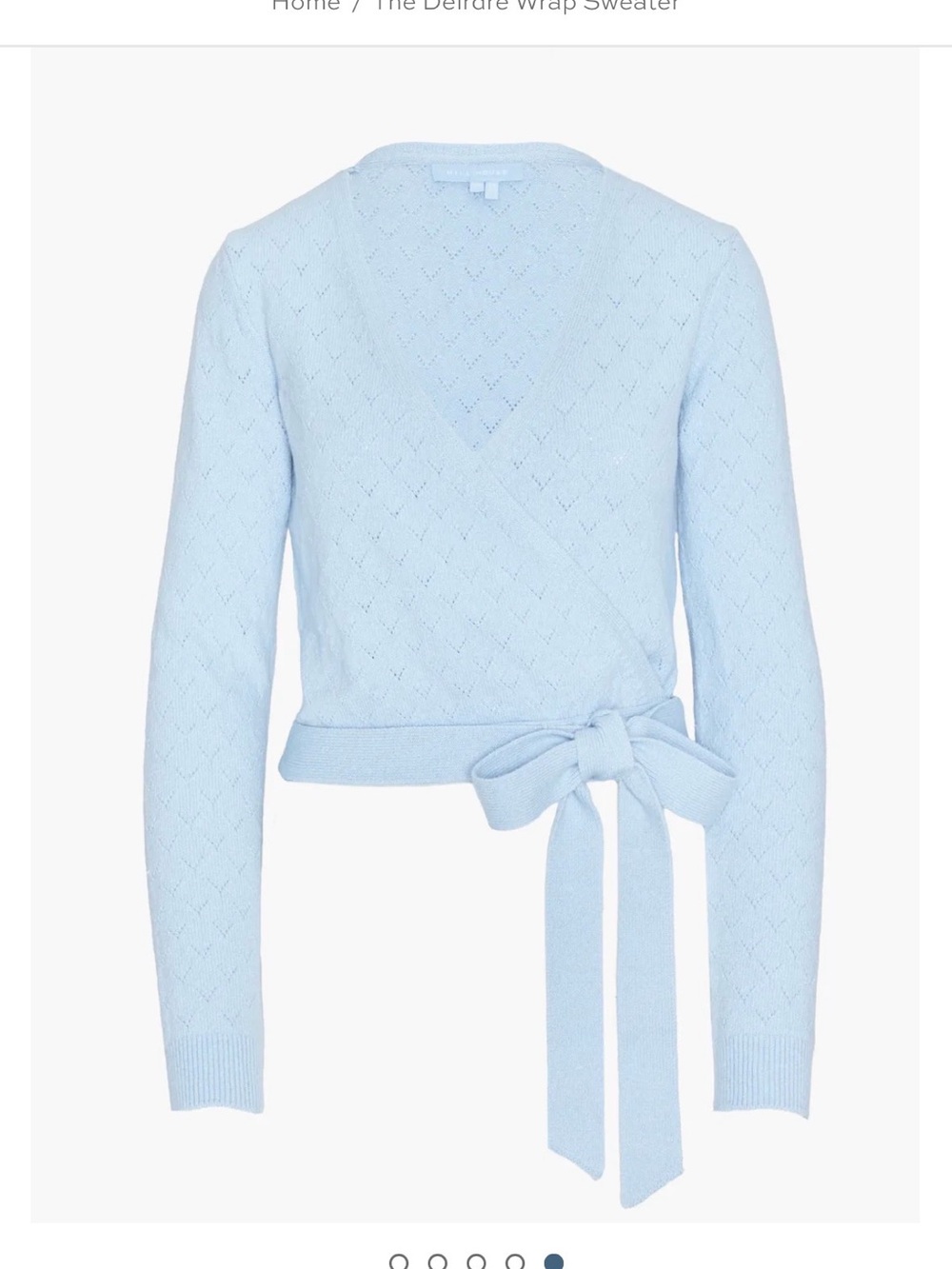 Hill house Deirdre wrap cardigan